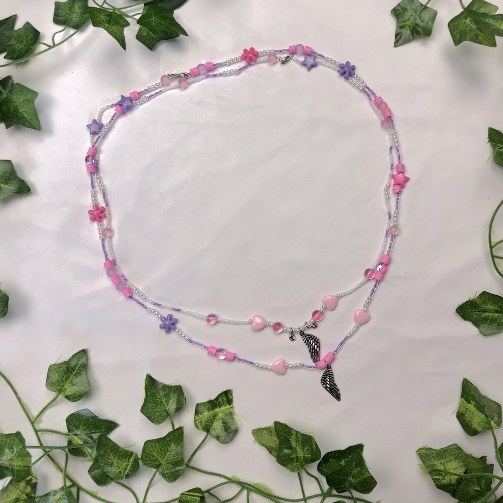 🌸BABY ANGEL TWO STRAND Y2K WAIST BEADS🌸